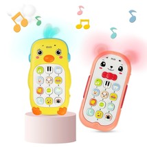 Cartoon Musical Mobile Phone Sound &amp; Light | Educational Baby Toy Gifts - £10.99 GBP