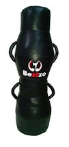 Bestzo MMA Punching Bag - Cylinder Shape Pound/Floor Striking -Black-Synthetic L - £71.36 GBP