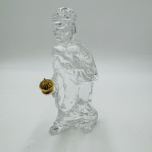 Waterford Crystal Millennium Nativity Wiseman King Gaspar Gold Wise Man Figurine - £88.22 GBP