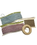 Bakers Twine &amp; Cotton String Bundle For Crafts &amp; Gift Wrapping - $13.16 CAD