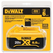 Dewalt DCB206 20V Max Battery, Premium 6.0Ah, Genuine - $74.99