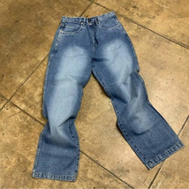 Men&#39;s Phat Farm Mid Blue Sandblast Denim Pants NWT - $98.00