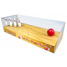 Mini Bowling Game Theme Wooden Push Pins for Soft Board, Office Use- Set... - $14.69