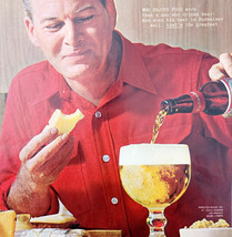 1961 Budweiser Beer Bud Advertisement Vintage Brewery Anheuser Busch DWII32 - $29.99