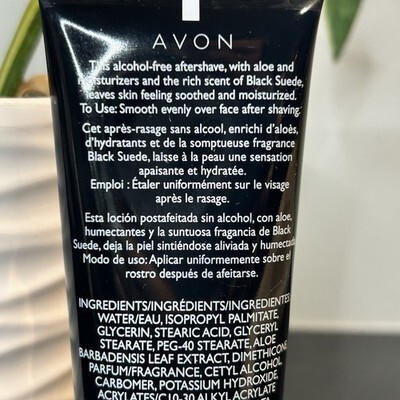 Avon BLACK SUEDE After Shave Conditioner 3.4 oz SEALED Discontinued Item image 5