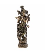 KRISHNA STATUE 15&quot; Hindu God of Love and Divine Joy Bronze Resin Standin... - €83,96 EUR