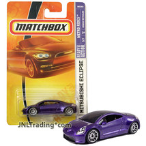 Year 2007 Matchbox Metro Rides 1:64 Die Cast Car #30 - Purple MITSUBISHE... - £15.71 GBP