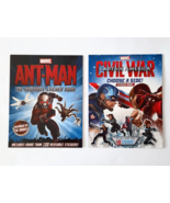 Marvel&#39;s Captain America: Civil War Choose a Side Sticker Book &amp; Ant-Man... - £14.85 GBP