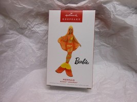Hallmark Keepsake Mermaid Barbie&quot; 2023 Light Ornament NEW - $218.30 MXN
