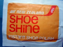 Vintage Air New Zealand Shoe Shine Instant Shoe Polish - £1.59 GBP