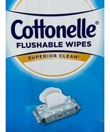 Cottonelle Superior Clean Flushable Wipes 1 pack of 56 wipes - $75.84 MXN