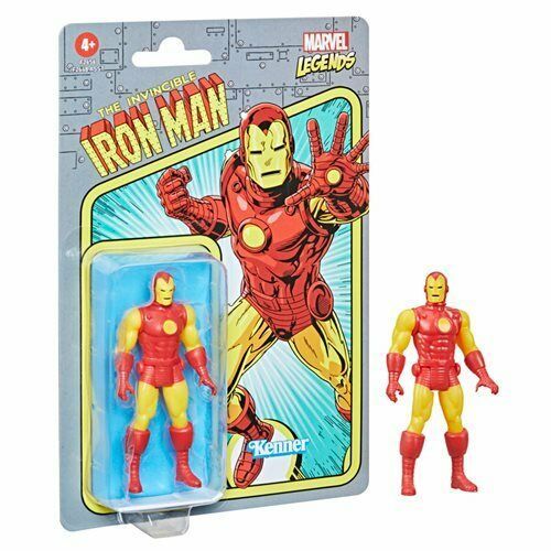 Primary image for NEW SEALED 2021 Kenner Marvel Legends Retro Iron Man Action Figure