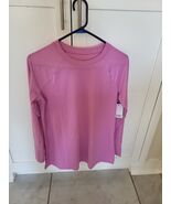 Women&#39;s Tek Gear Long Sleeve Tunic Tee T-Shirt Small Pink - €16,86 EUR