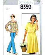 Vintage Sewing Pattern Simplicity 8352 Misses&#39; Top, Skirt &amp; Pants Uncut FF - £3.13 GBP