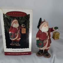 Vintage 1994 Hallmark Keepsake  Collector&#39;s Series Ornament Merry Olde Santa - £10.25 GBP