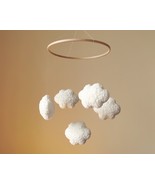 Mobile Clouds Nursery Toy Baby Room Decor Imaginative Boucle Hanging Orn... - £74.18 GBP
