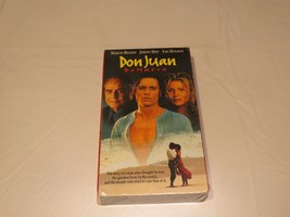 Don Juan DeMarco Marlon Brando Johnny Depp  NEW sealed  RARE VHS tape movie - £9.81 GBP
