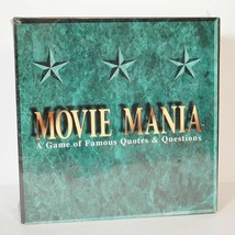 Movie Mania A Game of Famous Quotes &amp; Questions - $23.44