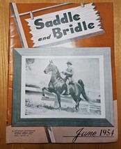 Saddle And Bridle Magazine June 1954 Ottowa&#39;s Mastermind - £14.04 GBP