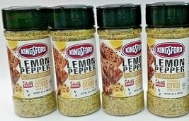 LOT 4 Kingsford Lemon &amp; Pepper All Purpose Seasoning Caribbean Citrus 3.... - $19.79