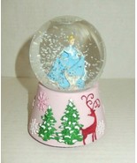 Disney Cinderella Snow Globe Music Box &quot; We Wish You A Merry Christmas&quot; ... - £17.36 GBP