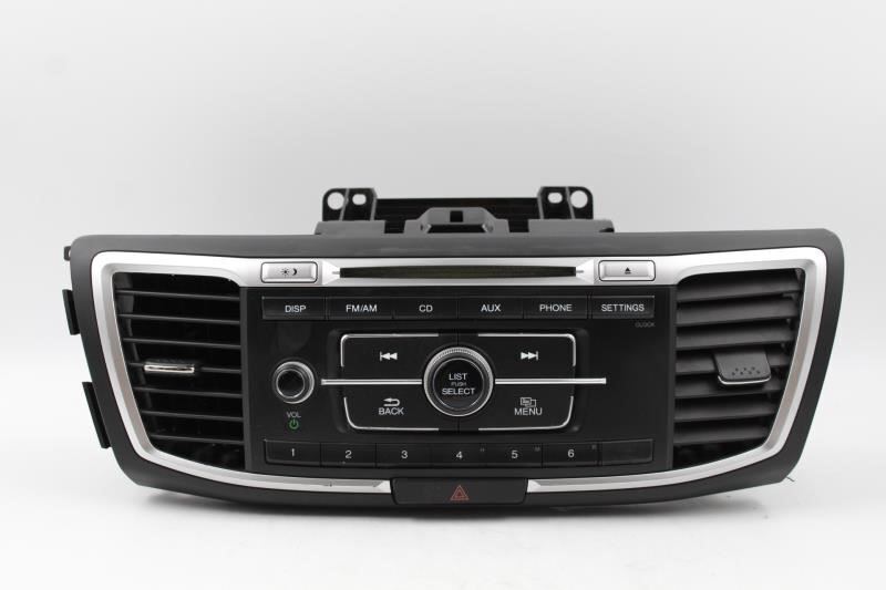 Primary image for Audio Equipment Radio Sedan Receiver Face Panel LX 2013-15 HONDA ACCORD OEM 7325