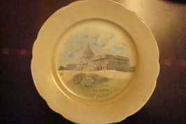 Antique Greenwood china Trenton, NJ &quot;The Capitol&quot; Plate ORIGINAL - $34.64