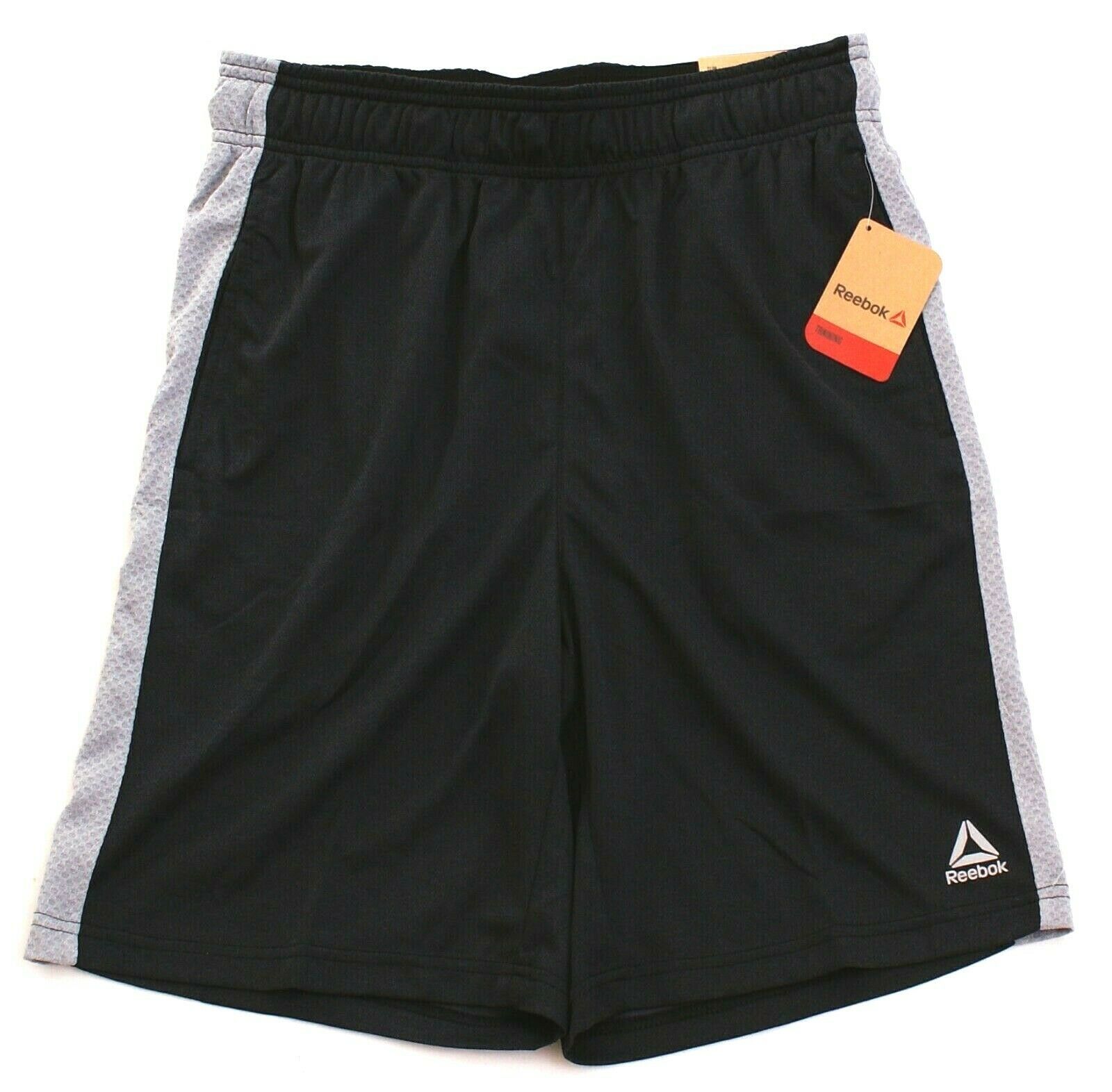 Reebok Black &amp; Gray Dadson 2.0 Slim fit Athletic Shorts Men&#39;s NWT - $29.99