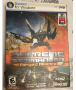 Supreme Commander Forged Alliance PC NEW And Sealed FULL Original UK Ver... - £16.20 GBP