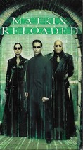 Matrix Reloaded...Starring: Keanu Reeves, Laurence Fishburne (used VHS) - £9.39 GBP