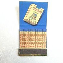 Vintage Printed Stick Matchbook FULL Old Gold Cigarettes Lorillard Lion Matches - £15.70 GBP