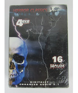 16 Horror Classics (DVD, 2005, 4-Disc Set) 4 DVD Video Brand New Factory... - €15,43 EUR