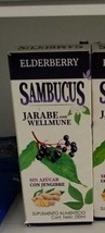 Sambucus Elderberry w/ Ginger Syrup~Excellent Immune Support~250 ml~Sugar free - £23.12 GBP