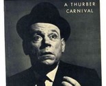 The Thurber Carnival Playbill Tom Ewell Peggy Cass Paul Ford Alice Ghost... - £11.66 GBP