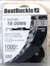 NEW BoatBuckle F12597 1&quot; Ratchet Tie-Down  - £15.82 GBP