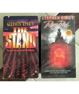 Lot (2) STEPHEN KING Mini Series VHS Movies:  The Stand (1994), Rose Red... - £11.67 GBP