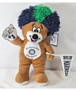 Vintage Seattle Mariners Fanatic Plush Blue Green Afro 2008 Good Stuff w... - $34.23 CAD