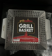 Stainless Steel and Heavy Duty Basket for your Grill - Grill Basket NEW - $31.77