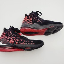 Nike Lebron 17 XVII GS Infrared VI Black Red BQ5594-006 Size Boy&#39;s 6Y - £31.60 GBP