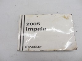 2005 Chevy Chevrolet Impala Owners Manual - $19.94