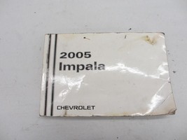 2005 CHEVY CHEVROLET IMPALA Owners Manual - $19.94