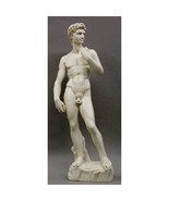 31" tall David by Michelangelo statue sculpture Renaissance Replica Reproduction - $593.01