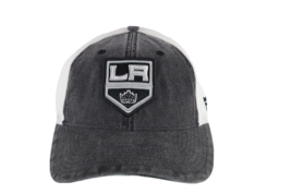 New Fanatics Los Angeles Kings Hockey Spell Out Stonewashed Trucker Hat Cap - $23.71