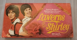 LAVERNE &amp; SHIRLEY Board Game 1977 Parker Brothers Complete, Unpunched Pieces Vtg - £19.61 GBP