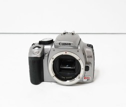 Canon EOS Rebel XT 8MP Digital SLR Camera - Silver (Body Only) image 2