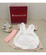 American Girl Addy PLAID SUMMER DRESS apron boots ribbon T6700-AF1A - €118,90 EUR