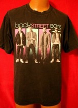 The Backstreet Boys 2011 Concert Tour T-SHIRT Adult L Aj Nick Howie Brian - £11.89 GBP