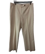 Talbots Khaki Dress Pants Chino Trouser Stretch Cotton 14 - €16,30 EUR