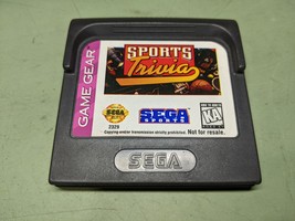Sports Trivia Sega Game Gear Cartridge Only - £3.94 GBP