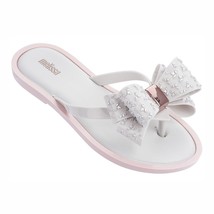 Melissa Harmonic Bow III Adult Women Jelly Shoes Flat Slippers Sandals 2021 Bow  - £38.24 GBP